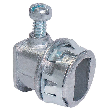 Sigma Engineered Solutions Sigma Engineered Solutions Snap Lock 3/8 in. D Die-Cast Zinc Flex Connector For AC and MC 25 pk C-560